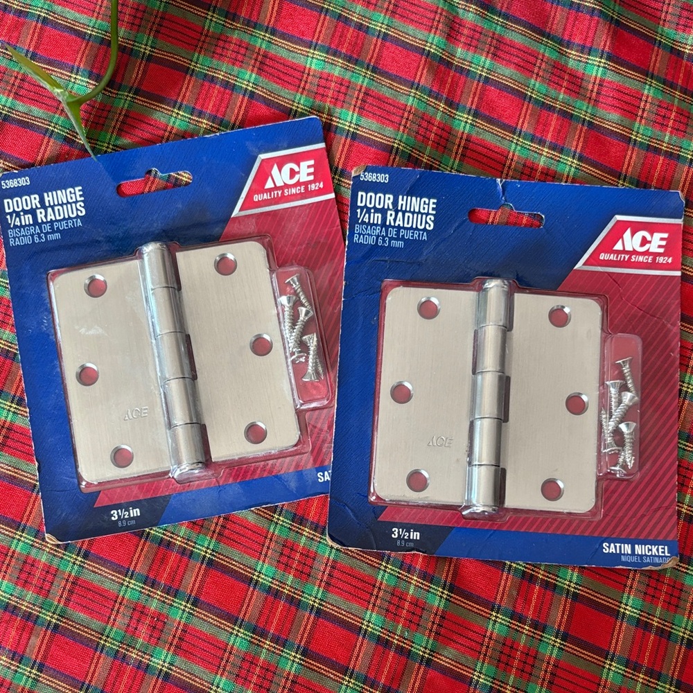 Satin Nickel Door Hinge